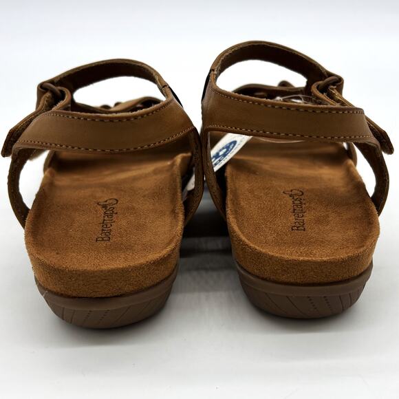 Baretraps Jaxen Sandals Womens 6M Brown Strappy Casual 100% Recycled Outdoors - Picture 4 of 8